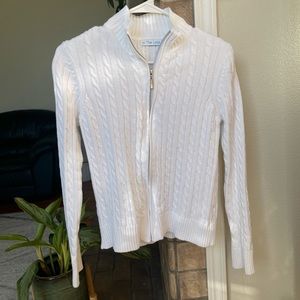 Vintage y2k white cardigan
